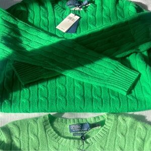 750$ Ralph Lauren ‘ ICONIC CASHMERE ‘ sweater